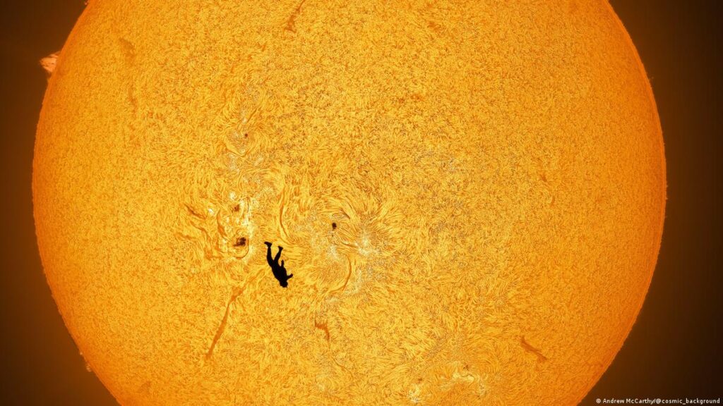 “La caída de Ícaro”: la foto imposible que un astrofotógrafo logró frente al Sol 74792144 605