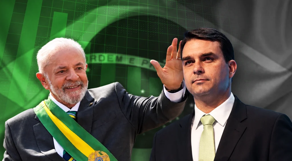 Elecciones Brasil 2026: Datafolha registra empate técnico entre Lula y Flávio Bolsonaro elecciones en brasil 2026 lula tiene 40 y flávio bolsonaro 36 a diez días de votar según datafolha copy